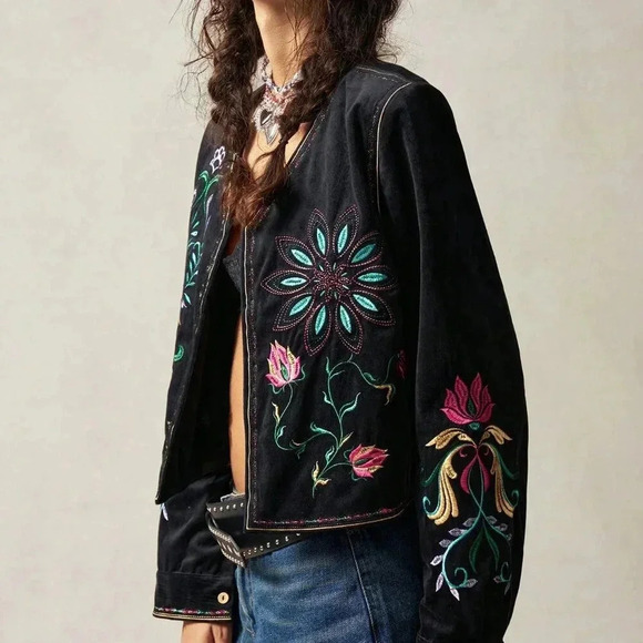 Black Casual Women's Knitted Lantern Long Sleeve Loose Regular Cardigan - Picture 7 of 9